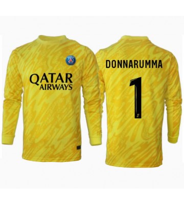 Paris Saint-Germain Gianluigi Donnarumma #1 Målvakt Tredje Tröja 2024-25 Långärmad